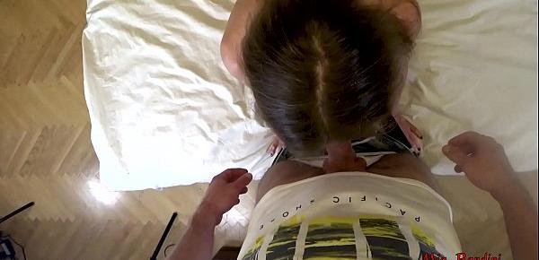 POV - FIT TEEN FUCKED ALL HER HOLES. ANAL, THROAT, PUSSY CREAMPIE. Mia Bandini